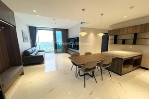 Fully furnished 2 bedroom apartment for rent in Empire City with open view