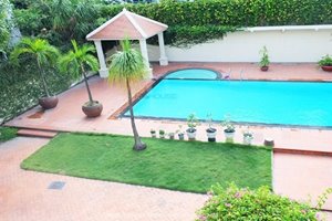 Unfurnished villa for rent in An Phu Superior Compound having swimming pool