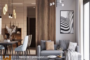 Luxury 2 bedroom apartment for rent in Midtown M8 - The Peak open view and modern style
