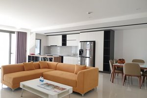 3 bedroom full furniture apartment for rent in Riverpark Premier with river view
