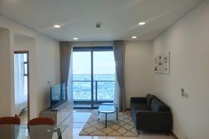 Nice view 1 bedroom apartment for rent in Sunwah Pearl with full furniture