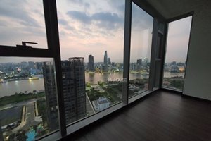 Nice view apartment for rent area 127m2 in Empire City with 3 bedroom
