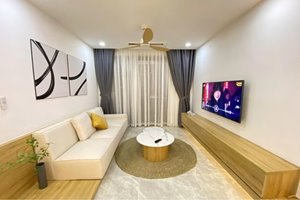 The Peak Midtown 3 bedroom river view apartment for rent with premium furnishings