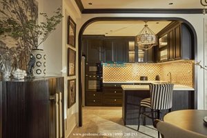 Luxury Indochine style apartment for rent in Midtown Phu My Hung