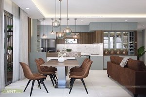 Diamond Island apartment for rent with 3 bedroom full high-class furniture area 116m2