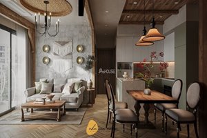 Beautiful and unique 2-bedroom apartment for rent at The Opera-Metropole