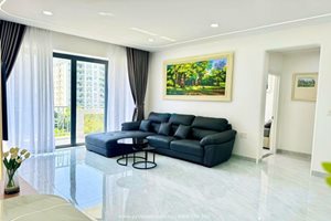Just renovated apartment for rent in Canh Vien with full new furniture and beautiful view