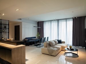 3 bedroom apartment for rent in Empire City with full luxury furniture