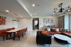 For rent 3 bedroom apartment The Metropole Galleria 110sqm direct river view