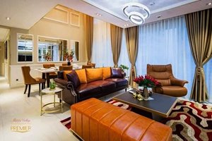 Stunning duplex apartment for rent in Phu My Hung center with nice decoration