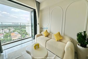 Apartment for rent in Hung Phuc - Happy Residence with full new furniture - villa view