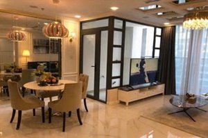 Premium 2 bedroom apartment for rent with luxury interiors at Landmark 81
