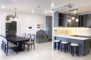 Indochine style apartment for rent in Phu My Hung with stunning view to the river and Sakura Park