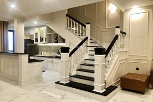 Villa for rent in Nine South Compound - Nha Be District with full furniture and good layout