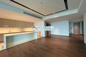 Unfurnished 3-bedroom apartment fo rent in Grand Marina Saigon - high floor - river view