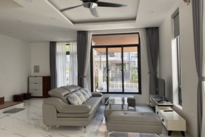 4-bedroom corner villa for sale at Lavila Nha Be with full furniture