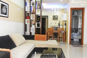 Beautiful 3 bedroom apartment for rent in Phu My Hung, right by the green 20,000 sqm park, fully modern furniture