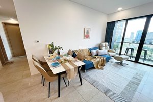 Premium apartment for rent with beautiful view in The River Thu Thiem with 2 bedrooms