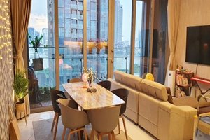 Large apartment with beautiful view for sale in Empire City with 3 bedrooms