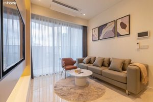 For sale The Metropole Thu Thiem Opera 2 bedroom basic furnished apartment with title deed and parking