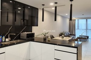 Apartment for rent with garden in The Metropole Thu Thiem with 3 bedrooms fully furnished