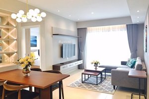 Cozy apartment for rent in Masteri Thao Dien with 2 bedrooms full furniture