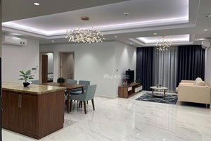 River view 3-bedroom apartment for rent at The Symphony-Midtown with full furniture