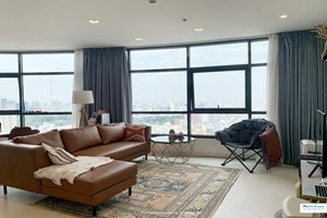 City Garden luxury apartment for rent with 3 bedrooms fully furnished
