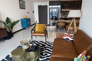 Modern 2 bedroom apartment for rent in Empire City with full high-class furniture
