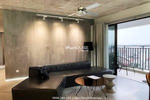 Arty 3 bedroom apartment for rent in District 7 with modern furniture and nice open view
