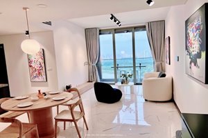 High floor 2 bedroom apartment for rent in Ho Chi Minh City near CBD