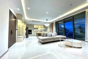 Penthouse for rent in Phu My Hung with brand new furniture and beautiful view