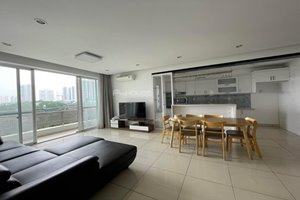 River view apartment for rent in Riverpark with 3 bedrooms full furniture