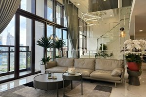 Super luxury Duplex for rent in The Metropole with fully furnished and nice view