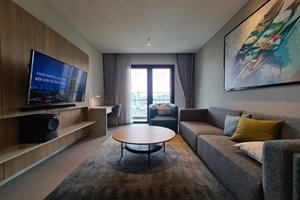 Luxury 2-bedroom apartment full furniture for rent in Zenity District 1 at cheap price
