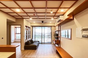 Japanese style apartment for rent in Midtown The Peak only 1000 USD/month