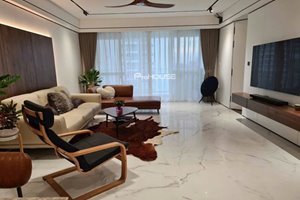 A luxurious and spacious apartment for rent at Riverpark Residence with full furniture