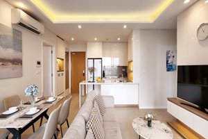 Luxury apartment for rent in Diamond Island with 2 bedrooms fully furnished