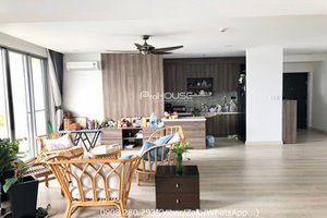 Low price 3 bedroom apartment in Green Valley for rent with nice furniture