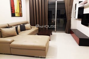 3 bedroom apartment for rent in Happy Residence, full modern furniture, quite view