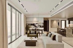 Luxury apartment area 155m2 for rent in Empire City with 3 bedrooms fully furnished