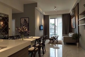 Midtown 2 bedroom fully furnished apartment with villa view for rent