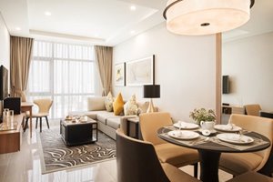 1 bedroom in Oakwood Residence for rent with luxury furniture and low rental