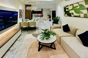 Nice apartment for rent at Sky Garden Phu My Hung – fully furnished