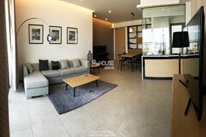 Beautiful apartment: 2 bedroom apartment for rent in District 7, full modern furniture, nice view, high floor