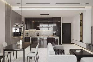 Super product 3 bedroom fully furnished apartment in Empire City with the best view of the project