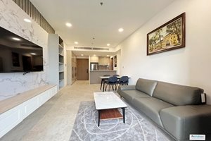 Amazing 2-bedroom apartment for rent in The River Thu Thiem with luxury furniture