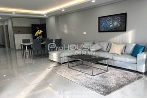 Luxury apartment for rent in Green Valley, big balcony, modern and brand new furniture