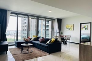 Elegant 3-bedroom apartment for rent in Empire City with open view