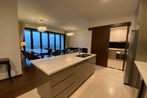 River view luxury apartment for sale in D'Edge Thao Dien with 3 bedrooms fully furnished